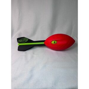 Nerf Vortex Aero Howler Red Green Eye Flying Disc Ball Toy Kids
